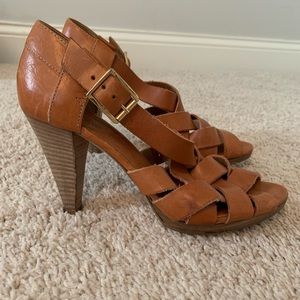 Vintage 7.5 made in Italy leather J.Crew sandals